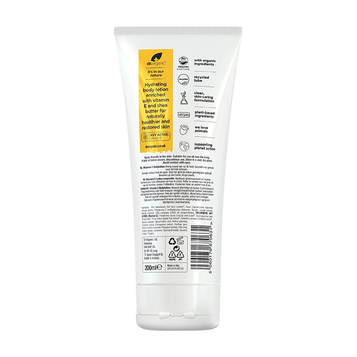 Dr Organic Vitamin E Skin Lotion 200ml